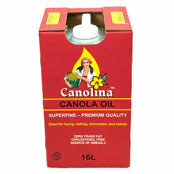 Canolina Huile Canola 16L / Canolina Canola Oil 16L