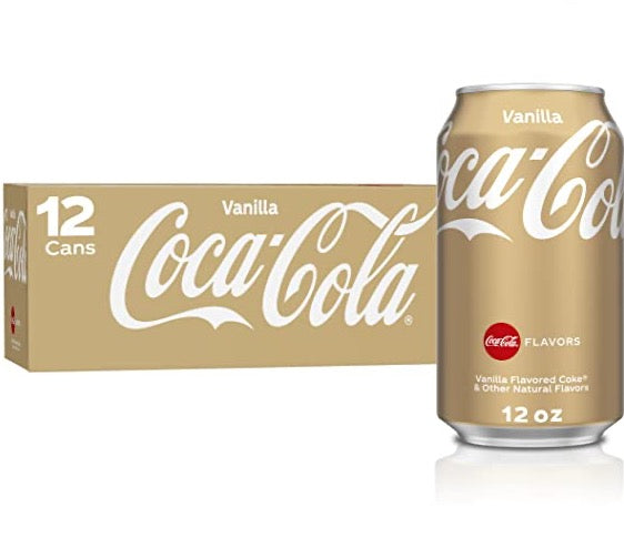 Coca Cola Vanille 12x355mL / Coca Cola Vanilla 12x355mL